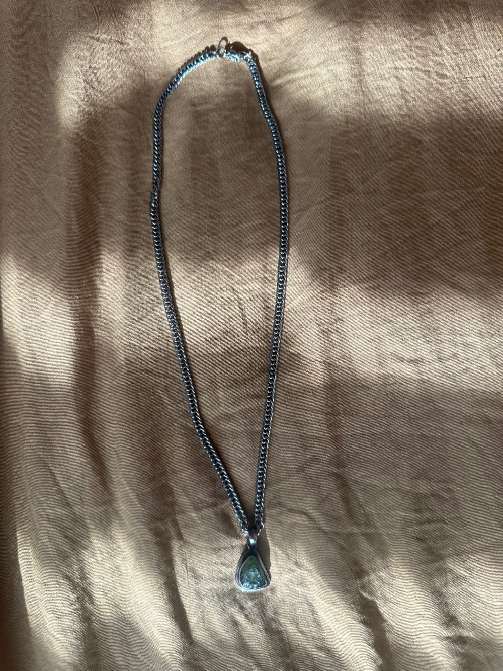 Moldavite Pendant w/Chain